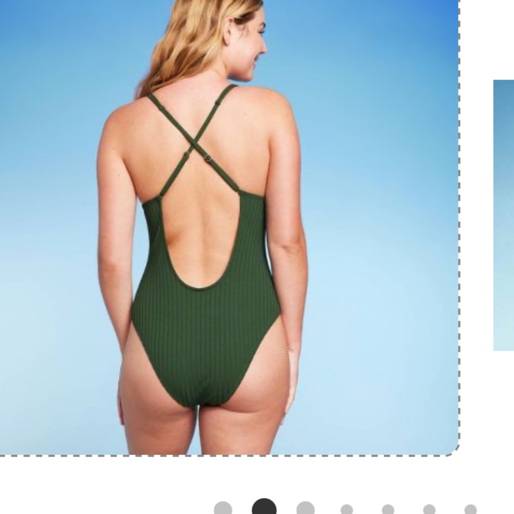 NWT Ribbed One Piece - Picture 6 of 10